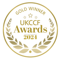 UK Contact Centre Forum Awards 2024 Gold Winner badge